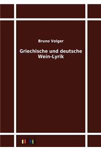 Griechische und deutsche Wein-Lyrik