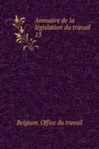 Annuaire de la legislation du travail