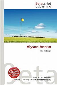 Alyson Annan