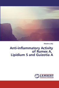Anti-inflammatory Activity of Rumex A, Lipidium S and Guizotia A
