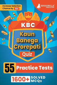 KBC Quiz Book 2023 (English Edition) - Kaun Banega Crorepati - 55 Practice Tests (1600+ Solved MCQs)