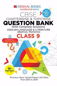 Oswaal Cbse Question Bank Class 9 English Language and Literature Chapterwise and Topicwise