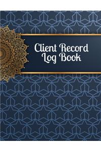 Client Record Log Book