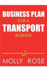 Business Plan For A Transport Business