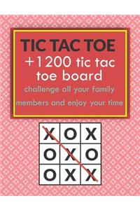 TIC TAC TOE +1200 tic tac toe board