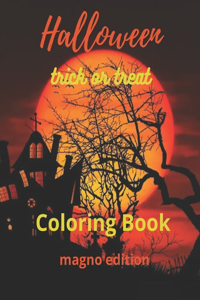 Halloween Trick or Treat Coloring Book
