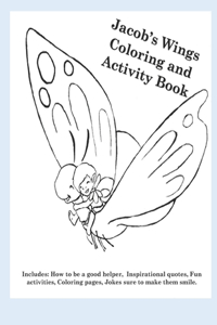 Jacob's Wings coloring and activity book