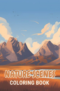 Nature Scenes Coloring Book