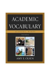 Academic Vocabulary & Studywizard CDROM Pkg