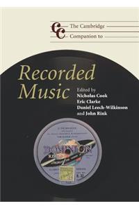 Cambridge Companion to Recorded Music