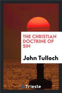 The Christian Doctrine of Sin