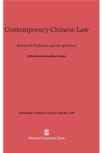 Contemporary Chinese Law