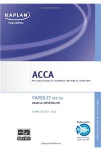 F7 Financial Reporting FR (INT/UK) - Complete Text
