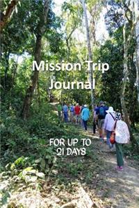 Mission Trip Journal