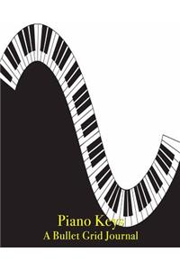 Piano Keys - A Bullet Grid Journal