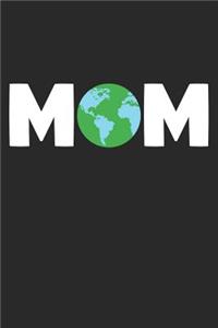 Earth Day Notebook - Earth Mom Earthday Science Earth Day Gift - Earth Day Journal - Earth Day Diary