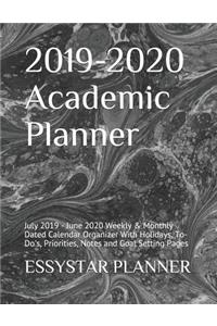 2019-2020 Academic Planner