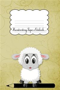 Handwriting Paper Notebook