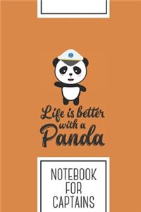 Notebook for captains