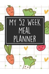 My 52 Week Meal Planner
