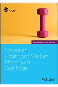 Advanced Health and Welfare Plans Audit Certificate