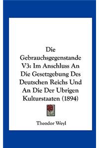 Die Gebrauchsgegenstande V3