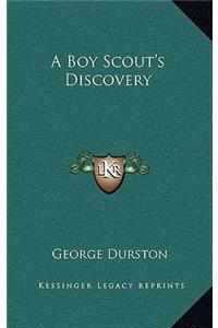 A Boy Scout's Discovery