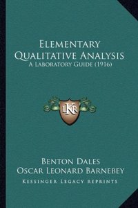 Elementary Qualitative Analysis