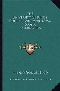 University Of King's College, Windsor, Nova Scotia