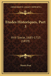 Etudes Historiques, Part 3