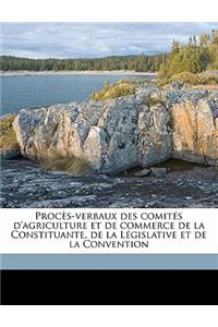 Proces-Verbaux Des Comites D'Agriculture Et de Commerce de La Constituante, de La Legislative Et de La Convention Volume 1