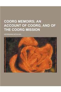 Coorg Memoirs