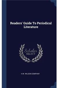 Readers' Guide To Periodical Literature