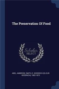 Preservation Of Food