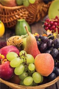 Autumn Harvest Bounty 4 Grid Notebook