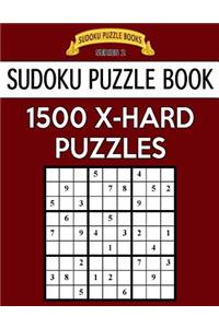 Sudoku Puzzle Book, 1,500 EXTRA HARD Puzzles