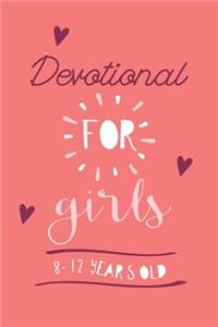 Devotional For Girls 8-12 Years Old