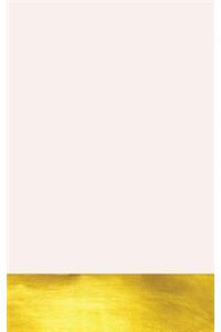 Salt White Gold Dipped Notebook