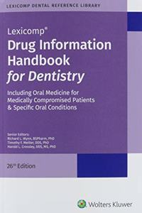 Drug Information Handbook for Dentistry