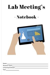 Lab Meeting's - Notebook -