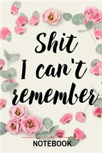 Shit I can't remember