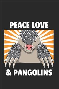 Pangolin Schuppentier Notizbuch