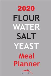 2020 Flour Water Salt Yeast Meal Planner