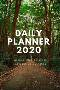Daily Planner 2020