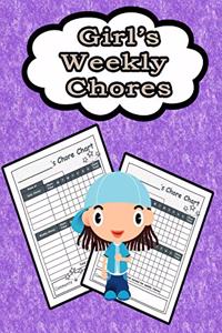 Girl's Weekly Chores
