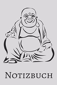 Notizbuch Buddha Silhuette