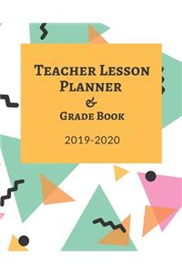 Teacher Lesson Planner & Grade Book - 2019-2020