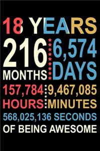 18 Years Of Being Awesome