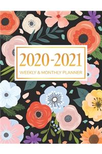 2020-2021 Weekly & Monthly Planner