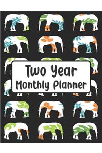 Two Year Monthly Planner